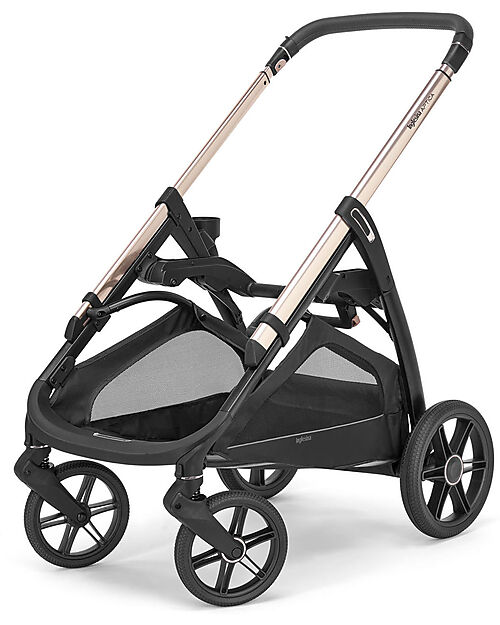 Inglesina Aptica System Quattro - Pashmina Beige - Passeggino + Culla Standup + Seggiolino Auto Darwin Recline Passeggini Trio e Duo