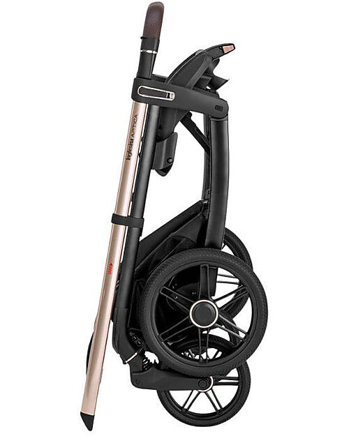 Inglesina Aptica System Quattro - Pashmina Beige - Passeggino + Culla Standup + Seggiolino Auto Darwin Recline Passeggini Trio e Duo