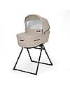 Inglesina Aptica System Quattro - Pashmina Beige - Passeggino + Culla Standup + Seggiolino Auto Darwin Recline Passeggini Trio e Duo