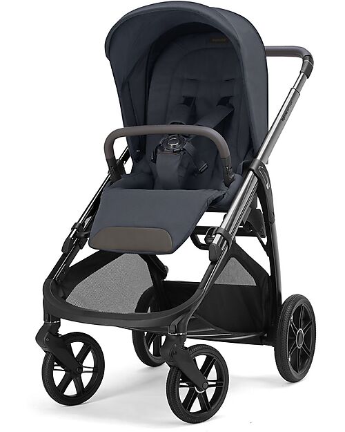 Inglesina Aptica System Quattro - Sapphire Blue - Seduta All Season + Culla Open Up + Standup + Seggiolino Auto Darwin Passeggini Classici