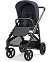 Inglesina Aptica System Quattro - Sapphire Blue - Seduta All Season + Culla Open Up + Standup + Seggiolino Auto Darwin Passeggini Classici
