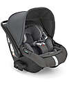 Inglesina Aptica System Quattro - Velvet Grey - Passeggino + Culla Standup + Seggiolino Auto Darwin Recline Passeggini Trio e Duo
