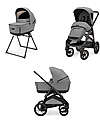 Inglesina Aptica XT System Duo - Canyon Grey - Seduta All Season + Culla Open Up Passeggini Trio e Duo