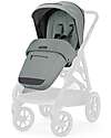 Inglesina Aptica XT System Duo - Igloo Grey - Seduta Passeggino + Culla Standup Passeggini Trio e Duo