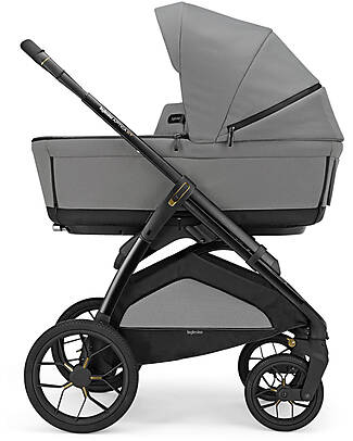 Inglesina Aptica XT System Quattro - Canyon Grey - Seduta All Season + Culla Open Up + Standup + Seggiolino Auto Darwin Recline Passeggini Trio e Duo