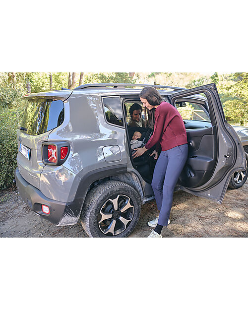 Inglesina Aptica XT System Quattro - Canyon Grey - Seduta All Season + Culla Open Up + Standup + Seggiolino Auto Darwin Recline Passeggini Trio e Duo