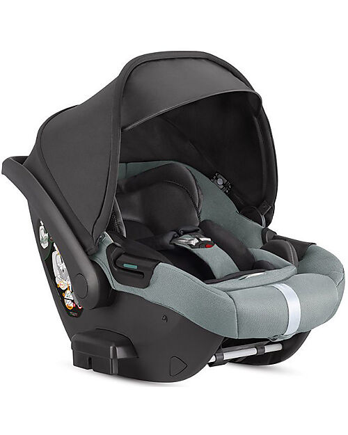 Inglesina Aptica XT System Quattro - Igloo Grey - Passeggino + Culla Standup + Seggiolino Auto Darwin Recline Passeggini Trio e Duo