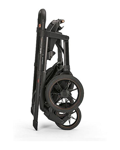 Inglesina Aptica XT System Quattro - Igloo Grey - Passeggino + Culla Standup + Seggiolino Auto Darwin Recline Passeggini Trio e Duo