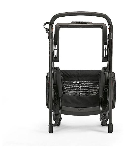 Inglesina Aptica XT System Quattro - Igloo Grey - Passeggino + Culla Standup + Seggiolino Auto Darwin Recline Passeggini Trio e Duo