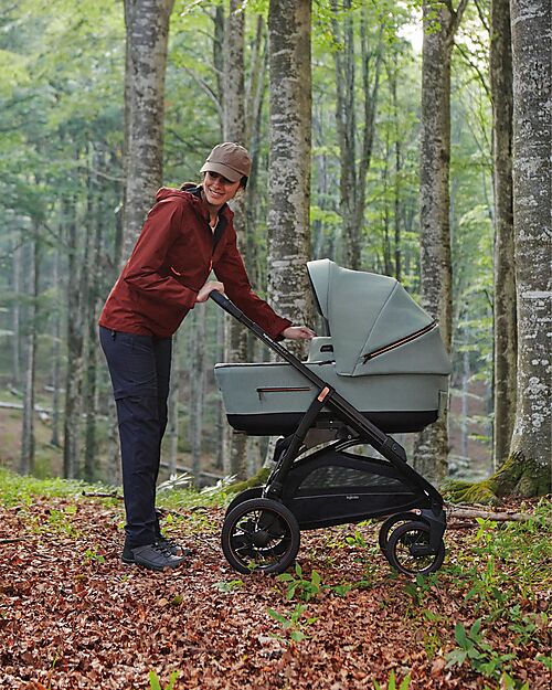 Inglesina Aptica XT System Quattro - Igloo Grey - Passeggino + Culla Standup + Seggiolino Auto Darwin Recline Passeggini Trio e Duo
