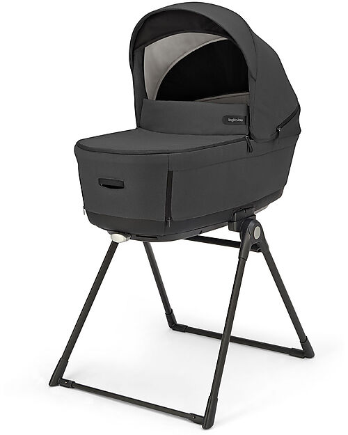 Inglesina Aptica XT System Quattro - Magnet Grey - Seduta All Season + Culla Open Up + Standup + Seggiolino Auto Darwin Recline Passeggini Trio e Duo