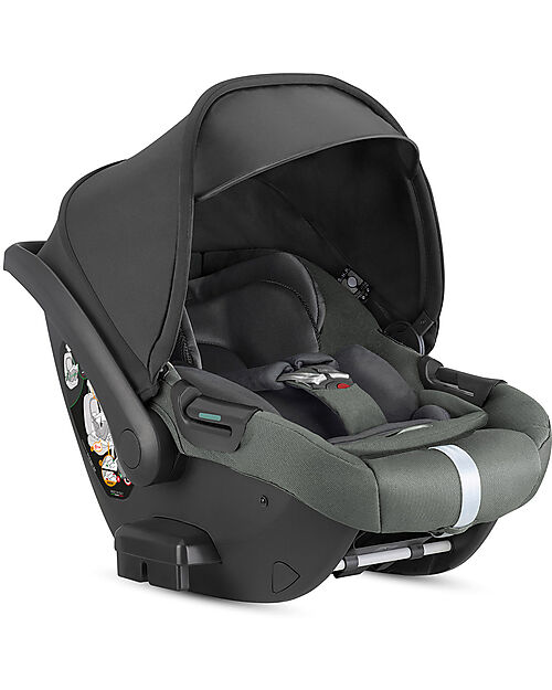 Inglesina Aptica XT System Quattro - Taiga Green - Passeggino + Culla Standup + Seggiolino Auto Darwin Recline Passeggini Trio e Duo