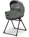 Inglesina Aptica XT System Quattro - Taiga Green - Passeggino + Culla Standup + Seggiolino Auto Darwin Recline Passeggini Trio e Duo