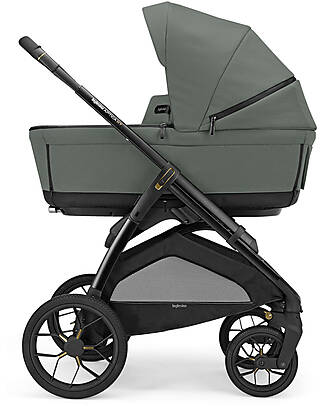 Inglesina Aptica XT System Quattro - Taiga Green - Seduta All Season + Culla Open Up + Standup + Seggiolino Auto Darwin Recline Passeggini Trio e Duo