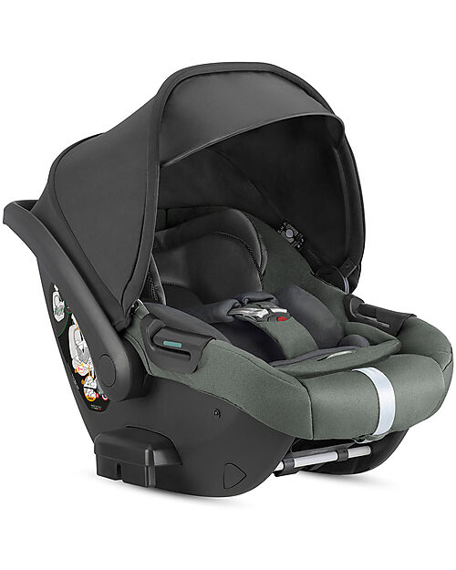 Inglesina Aptica XT System Quattro - Taiga Green - Seduta All Season + Culla Open Up + Standup + Seggiolino Auto Darwin Recline Passeggini Trio e Duo