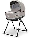 Inglesina Aptica XT System Quattro - Tundra Beige - Passeggino + Culla Standup + Seggiolino Auto Darwin Recline Passeggini Trio e Duo