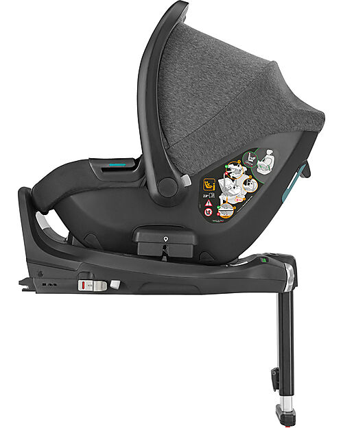 Inglesina Base Rotante Darwin 360° i-Size - per Seggiolini Auto Darwin Infant/Darwin Infant Recline e Darwin Next Stage i-Size Accessori Seggiolini Auto