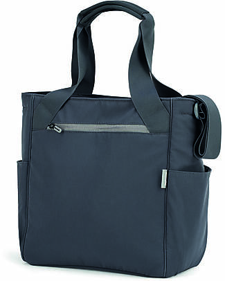 Inglesina Borsa da Giorno Electa - Garage Grey - Pratica per Uso Quotidiano Passeggini Classici
