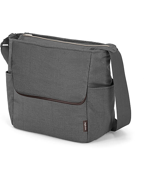 Inglesina Borsa Day Bag Aptica - Velvet Grey - Indispensabile per i Genitori Sempre in Movimento Borse e Organizer