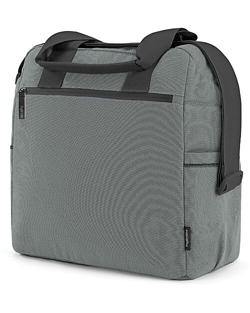 Inglesina Borsa Day Bag Aptica XT - Canyon Grey - Tessuto Tecnico e Zip Waterproof Borse e Organizer