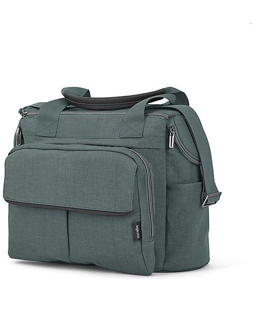 Inglesina Borsa Dual Bag Aptica - Emerald Green - Spaziosa Resistente e Multifunzione Borse e Organizer