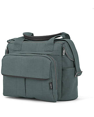 Inglesina Borsa Dual Bag Aptica - Emerald Green - Spaziosa Resistente e Multifunzione Borse e Organizer