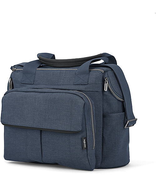 Inglesina Borsa Dual Bag Aptica - Resort Blue - Spaziosa Resistente e Multifunzione Borse e Organizer