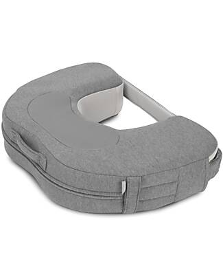 Inglesina Cuscino da Allattamento Elysia - Harmony Grey - Bamboo - Si Adatta alla Crescita del Bambino Cuscini Allattamento_