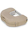 Inglesina Cuscino da Allattamento Elysia - Warm Beige - Bamboo - Si Adatta alla Crescita del Bambino Passeggini Classici