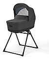 Inglesina Electa System Duo - Upper Black - Seduta Passeggino + Culla Standup Passeggini Trio e Duo