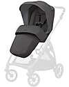 Inglesina Electa System Duo - Upper Black - Seduta Passeggino + Culla Standup Passeggini Trio e Duo