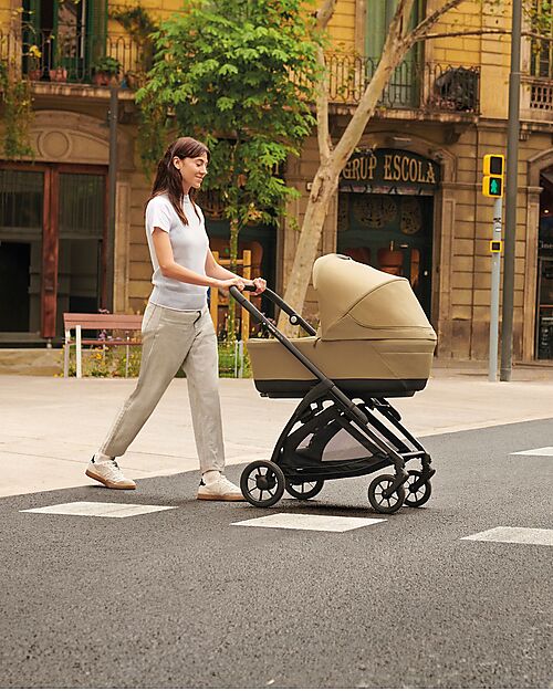 Inglesina Electa System Quattro - Dumbo Caramel - Passeggino + Culla Standup + Seggiolino Auto Darwin Recline Passeggini Trio e Duo