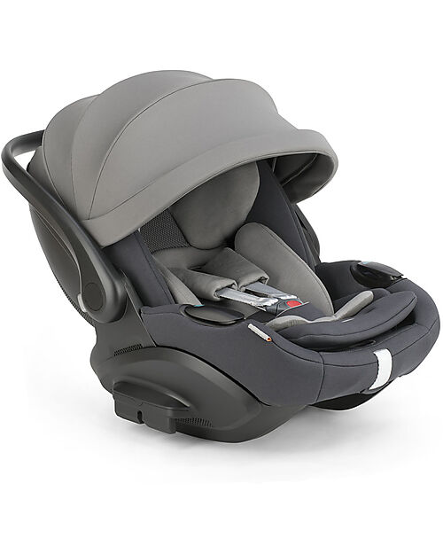 Inglesina Electa System Quattro - Garage Grey - Seduta All Season + Culla Open Up + Standup + Seggiolino Auto Darwin Recline Passeggini Classici