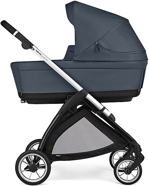 Inglesina Electa System Quattro - Hudson Blue - Seduta All Season + Culla Open Up + Standup + Seggiolino Auto Darwin Passeggini Trio e Duo