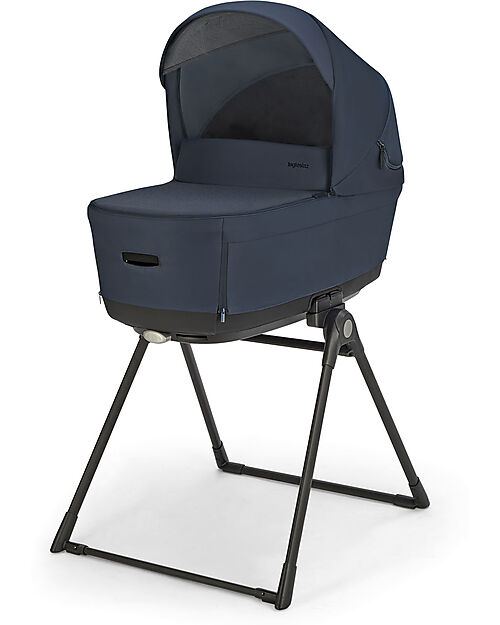 Inglesina Electa System Quattro - Hudson Blue - Seduta All Season + Culla Open Up + Standup + Seggiolino Auto Darwin Recline Passeggini Trio e Duo