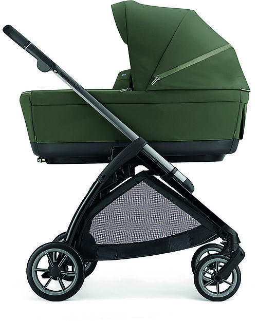 Inglesina Electa System Quattro - Loft Green - Seduta All Season + Culla Open Up + Standup + Seggiolino Auto Darwin Recline Passeggini Classici