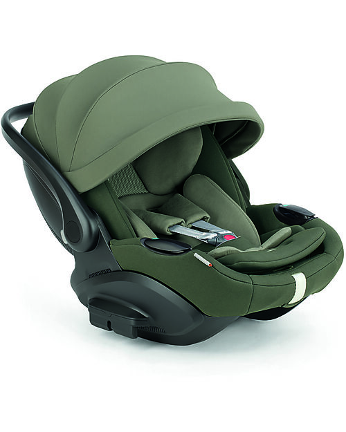 Inglesina Electa System Quattro - Loft Green - Seduta All Season + Culla Open Up + Standup + Seggiolino Auto Darwin Recline Passeggini Classici