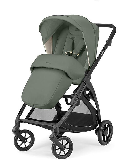 Inglesina Electa System Quattro - Murray Green - Passeggino + Culla Standup + Seggiolino Auto Darwin	 Passeggini Trio e Duo