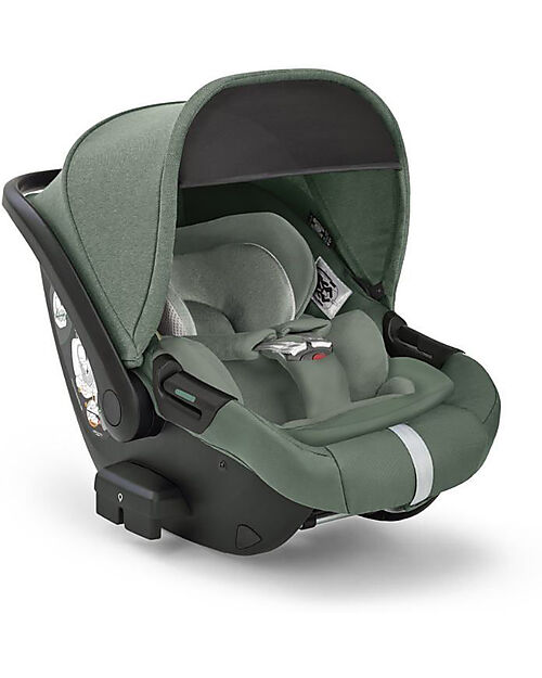 Inglesina Electa System Quattro - Murray Green - Passeggino + Culla Standup + Seggiolino Auto Darwin	 Passeggini Trio e Duo