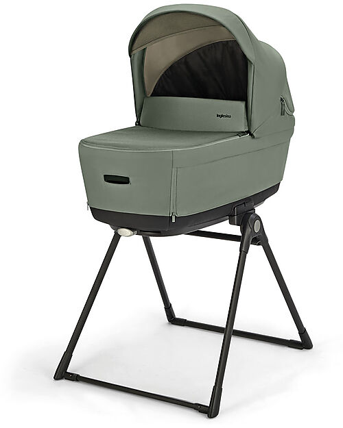 Inglesina Electa System Quattro - Murray Green - Passeggino + Culla Standup + Seggiolino Auto Darwin Recline Passeggini Trio e Duo