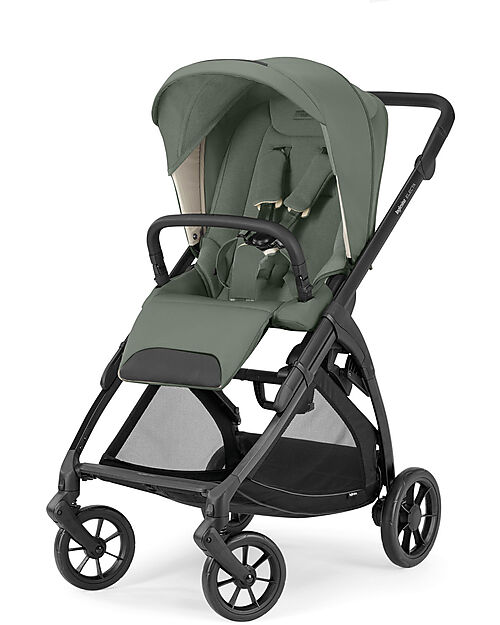 Inglesina Electa System Quattro - Murray Green - Passeggino + Culla Standup + Seggiolino Auto Darwin + Telaio Passeggini Trio e Duo