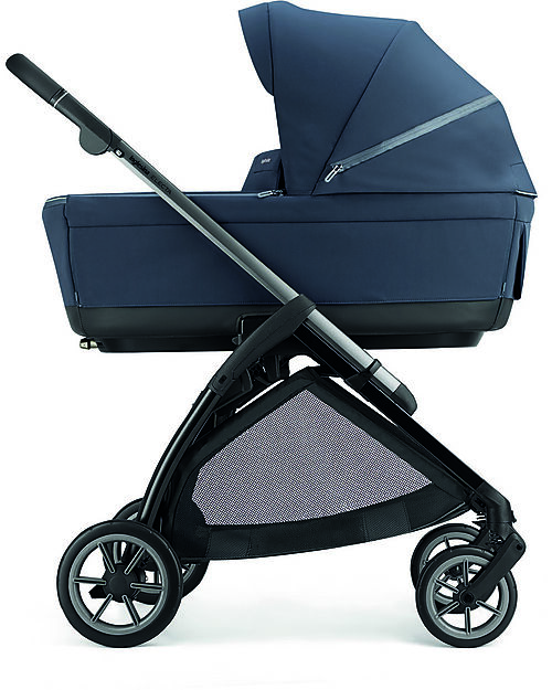 Inglesina Electa System Quattro - Rooftop Blue - Seduta All Season + Culla Open Up + Standup + Seggiolino Auto Darwin Passeggini Classici