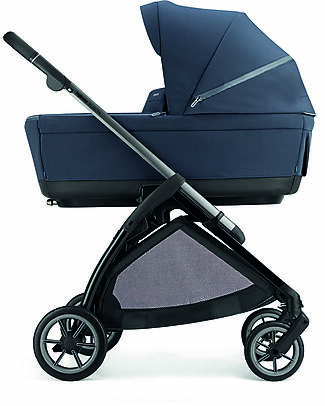 Inglesina Electa System Quattro - Rooftop Blue - Seduta All Season + Culla Open Up + Standup + Seggiolino Auto Darwin Passeggini Classici