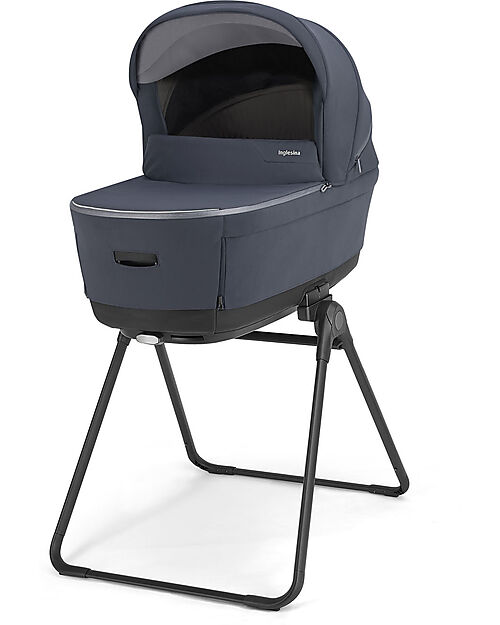 Inglesina Electa System Quattro - Rooftop Blue - Seduta All Season + Culla Open Up + Standup + Seggiolino Auto Darwin Passeggini Classici