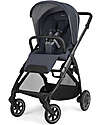 Inglesina Electa System Quattro - Rooftop Blue - Seduta All Season + Culla Open Up + Standup + Seggiolino Auto Darwin Passeggini Classici