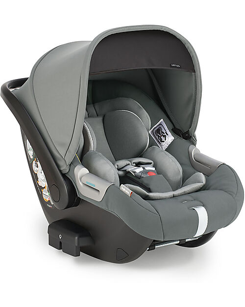 Inglesina Electa System Quattro - Studio Grey - Seduta All Season + Culla Open Up + Standup + Seggiolino Auto Darwin Passeggini Classici