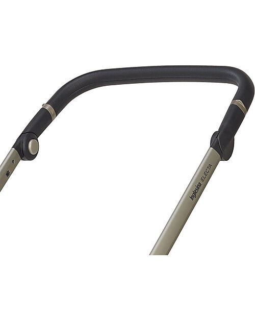 Inglesina Electa System Quattro - Upper Black - Passeggino + Culla Standup + Seggiolino Auto Darwin Recline Passeggini Trio e Duo