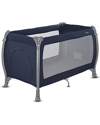 Inglesina Lettino da Viaggio Lodge - Blu - con Pratica Borsa da Trasporto Lettini da Viaggio