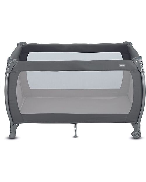 Inglesina Lettino da Viaggio Lodge - Grey - con Pratica Borsa da Trasporto Lettini da Viaggio