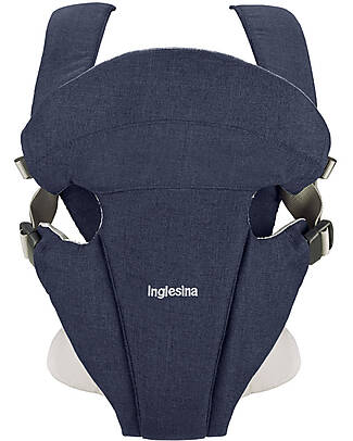 Inglesina Marsupio Front - Blu - con Cinghie Regolabile Marsupi